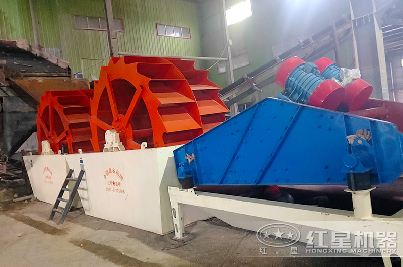 時(shí)產(chǎn)160噸洗沙機(jī)型號有哪些？搭配脫水篩減少細(xì)沙流失